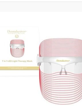 Dermalactives 7-in-1 LED Light Therapy Mask - Pink